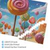 Colorful Lollipop Print 1,000-Piece Premium Wooden Puzzle view 3