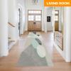 YUANZHI Modern Hallway Runner Rug, 120 x 430 cm, Durable Vintage Kitchen Runner view 3