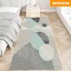YUANZHI Modern Hallway Runner Rug, 120 x 430 cm, Durable Vintage Kitchen Runner view 4