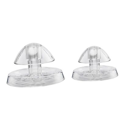 PRETYZOOM 2-Piece Transparent Aquarium Snail Traps