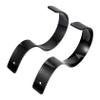 STOBAZA Belt Hangers, Creative Acrylic Belt Holder, 2 Pieces, Black view 1
