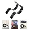 STOBAZA Belt Hangers, Creative Acrylic Belt Holder, 2 Pieces, Black view 3