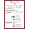 Dreifke Fire Safety Regulations Part A Notice, DIN 14096, Buildings Without Fire Alarm System, PVC, 210 × 297 mm, 1 pc. view 1
