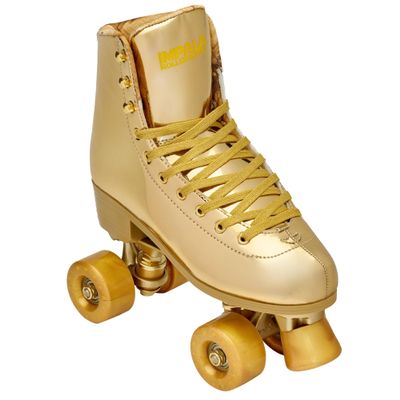 Impala Unisex Quad Roller Skates Marawa Gold, Size 39