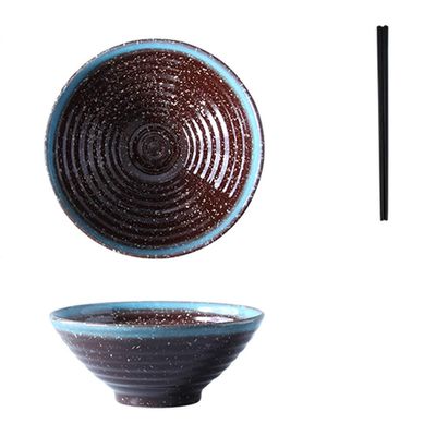 Japanese Retro Ramen and Soup Bowl
