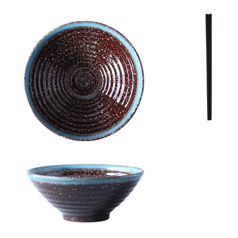 Japanese Retro Ramen and Soup Bowl