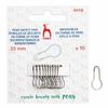 Pony Safety Pins 22mm Silver - 10 Pack view 1