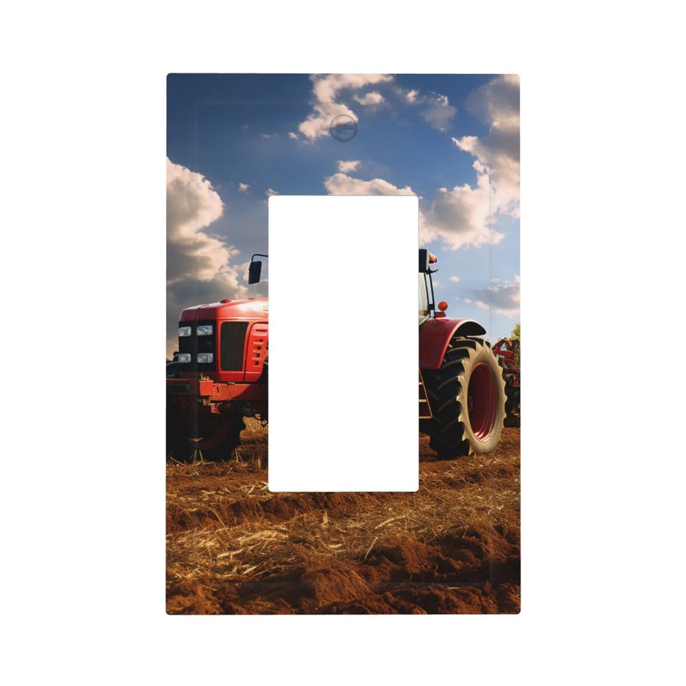 Fantasy Farm Tractor Light Switch Wall Plate, 1 Toggle