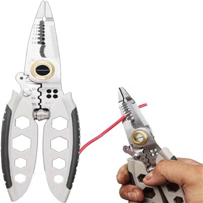 7-Inch Multi-Purpose Wire Stripper and Crimper