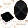 Leather Pen Holder Desk Organizer, Colorful Star, 18.5 x 18.5 x 9.5 cm view 4