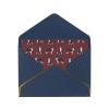 FUkker Greeting Cards with Envelopes, Pearlescent Paper Christmas and Thank-You Cards, Collie Dog view 1