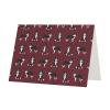 FUkker Greeting Cards with Envelopes, Pearlescent Paper Christmas and Thank-You Cards, Collie Dog view 3