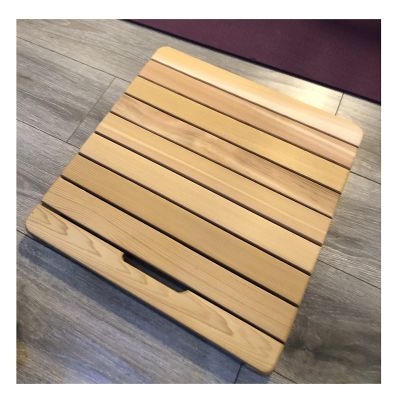 Non-Slip Natural Wood Shower Mat