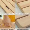 Non-Slip Natural Wood Shower Mat view 4