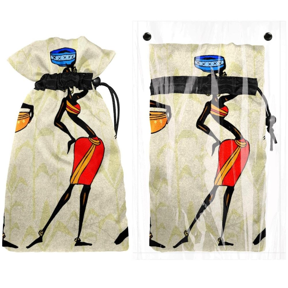 African Women Ttribe Outdoor Faucet Cover for Winter, Insulated Protection, 17.5 cm W x 27.9 cm H