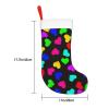 VducK Rainbow Hearts Christmas Stocking, 45 cm view 2