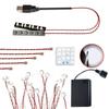 TEDDOO 14-Piece Mini LED 1x1 Lighting Set, White, USB-Compatible with LEGO and Other Major Brick Brands view 4