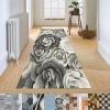 YUANZHI Washable Kitchen Floor Mat, 80 x 160 cm, Geometric Kitchen Runner view 1