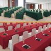 BHOMTY Rectangular Polyester Tablecloth for Weddings, Parties, Business and Conferences, Machine Washable, Dark Purple, 200 x 280 cm view 4
