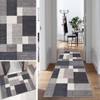 Mogetal Geometric Runner Rug for Hallway or Kitchen, Non-Slip, Washable, 60 x 400 cm view 1