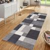 Mogetal Geometric Runner Rug for Hallway or Kitchen, Non-Slip, Washable, 60 x 400 cm view 3
