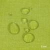 Neotrims Waterproof Two-Tone Marled Linen-Texture Fabric, PVC-Backed, Lime Green #4, 1/2 m view 2