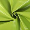 Neotrims Waterproof Two-Tone Marled Linen-Texture Fabric, PVC-Backed, Lime Green #4, 1/2 m view 4