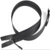 No. 5 Black Waterproof Nylon Zipper, Closed-End view 1