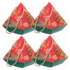 GOOHOCHY 4-Piece New Year Gift Boxes, White Cardboard Treat Boxes for Cookies and Small Sweets view 1