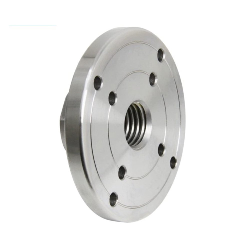 4 in (100 mm) Wood Lathe Faceplate for M33 x 3.5 Thread (M18 x 2.5 / 1 in x 8 TPI)