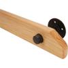 Wooden Wall-Mounted Handrail for Interior Stairs, 120 cm/4 ft view 4
