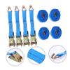 Polyester and Steel Cargo Securing Strap, Blue view 4
