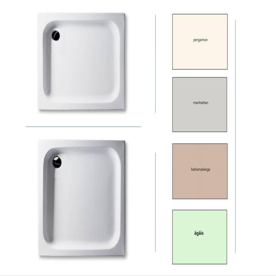 Acrylic Shower Tray, 15 cm Deep, Gray, 90 x 90 cm