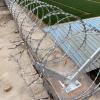 XLIHAWY Razor Barbed Wire, Galvanized Stainless Steel Fence Coil view 2