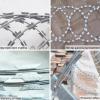XLIHAWY Razor Barbed Wire, Galvanized Stainless Steel Fence Coil view 3