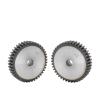 SSIMOO Spur Gear 2M-41/42/43/44/45/46/47/48/49/50T, SC45 Carbon Steel, 20 mm Height (2M48T, 14 mm Bore) view 1