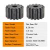 SSIMOO Spur Gear 2M-41/42/43/44/45/46/47/48/49/50T, SC45 Carbon Steel, 20 mm Height (2M48T, 14 mm Bore) view 4