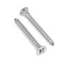 Wood Screws 3.5 x 25 mm, 60-Piece, Stainless Steel A2/V2A, Countersunk view 1
