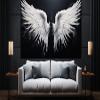5D Diamond Painting Kit for Adults, White Wings, 60 x 120 cm view 1