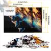 Challenging Wolf 1000-Piece Wooden Jigsaw Puzzle, 29.5 x 19.7 in view 4