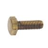 Base Plate Hex Screws, M4–M10 Brass/Copper Furniture Screws (M6, 5 pcs, 6 mm long; color: M10) view 2