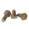 Base Plate Hex Screws, M4–M10 Brass/Copper Furniture Screws (M6, 5 pcs, 6 mm long; color: M10) view 3