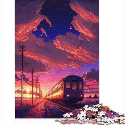 The Golden Journey 1000-Piece Wooden Puzzle for Kids, 50 x 75 cm