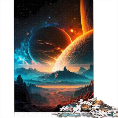 Stellar Plateau Universe 1000-Piece Puzzle for Adults and Kids