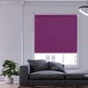 Drill-Free Blackout Roller Blind 115 x 120 cm, Clamp-Fit, Purple view 3