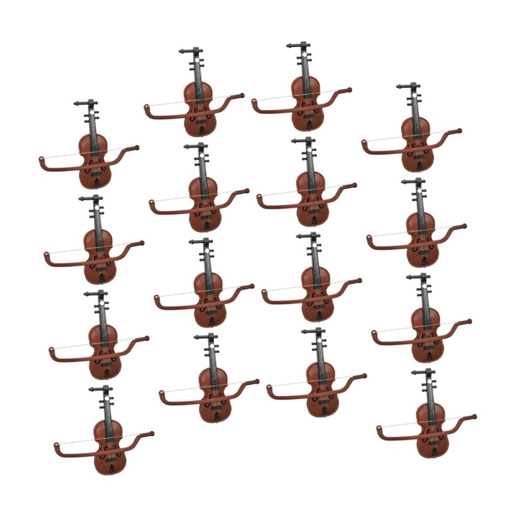 MAGICLULU 16-Piece Violin-Shaped Hanging Ornaments