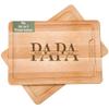 Unique Engraved Cutting Board Gift for Dad – Beech Wood with Juice Groove view 1