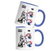 Hey!Print “Other Bosses—You’re a Unicorn” Blue Mug view 2
