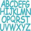 Kleckerliese Alphabet Letter Stickers A–Z, 28 cm, Self-Adhesive view 1