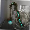 Shiny Alloy Dragon-Shaped Bookmark, Gold view 3